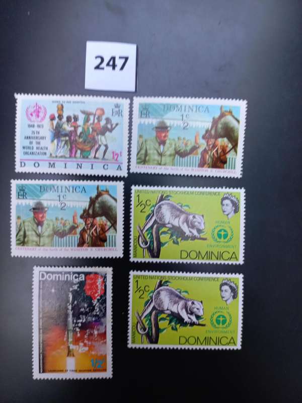 STAMPS OF DOMINICA