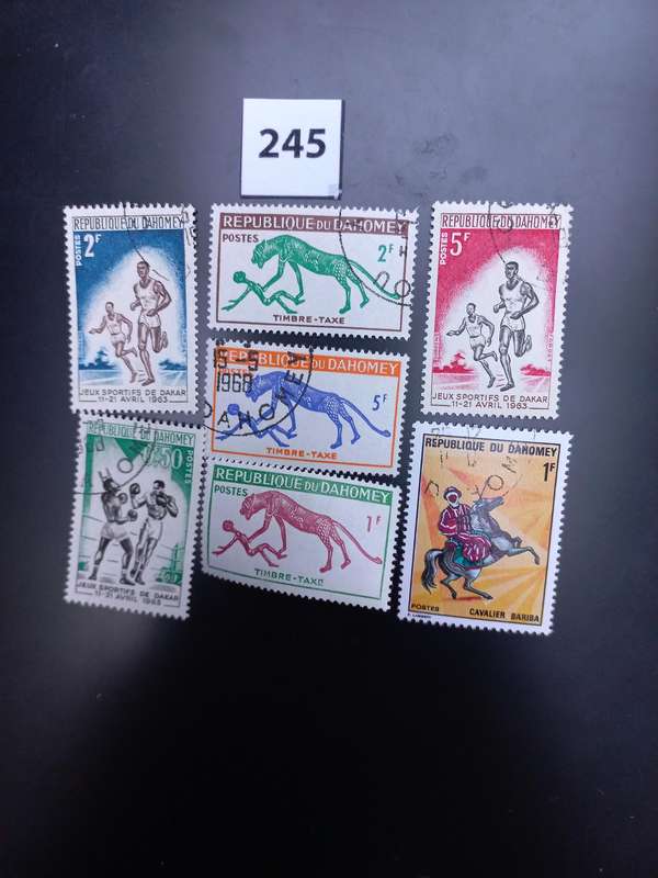 STAMPS OF REPUBLIC DU DAHOMEY