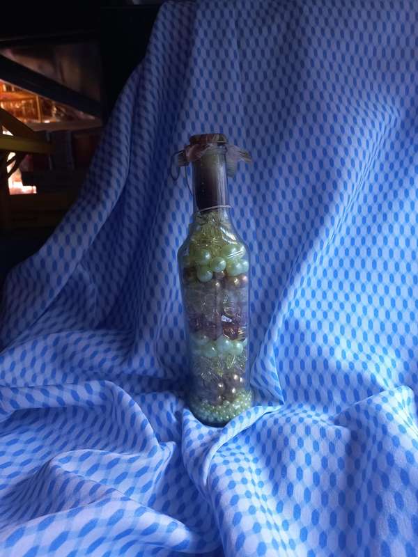 Beads in a bottle