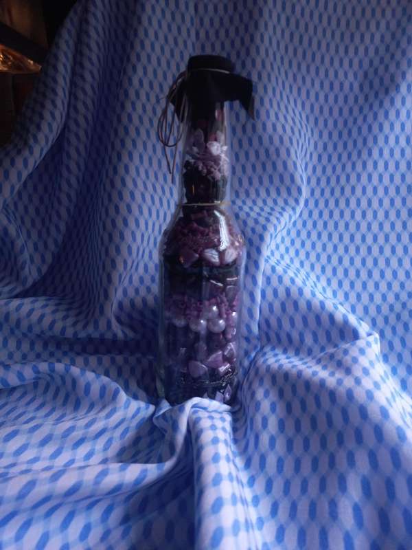 Beads in a bottle