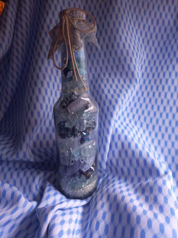 Beads in a bottle