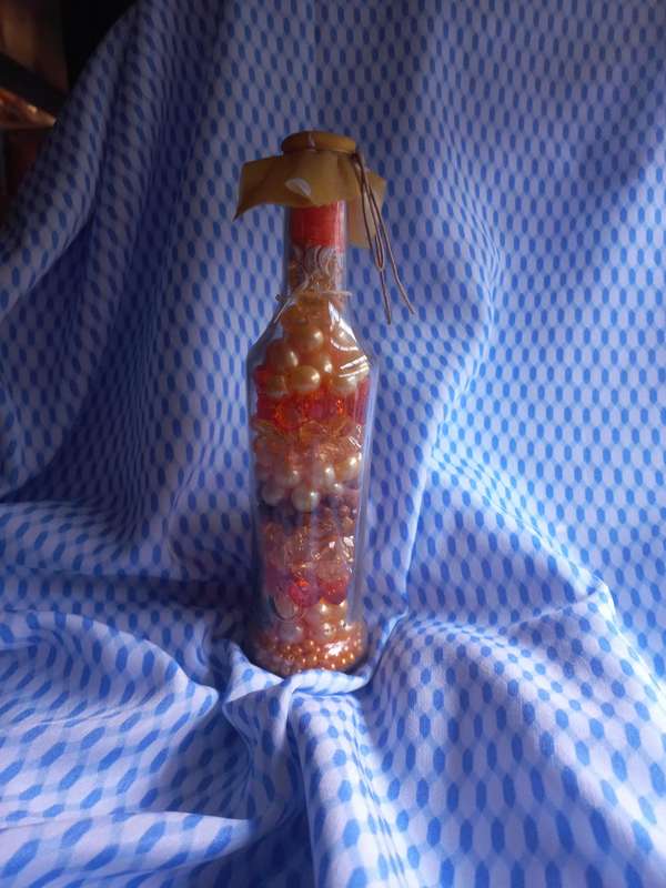 Beads in a bottle