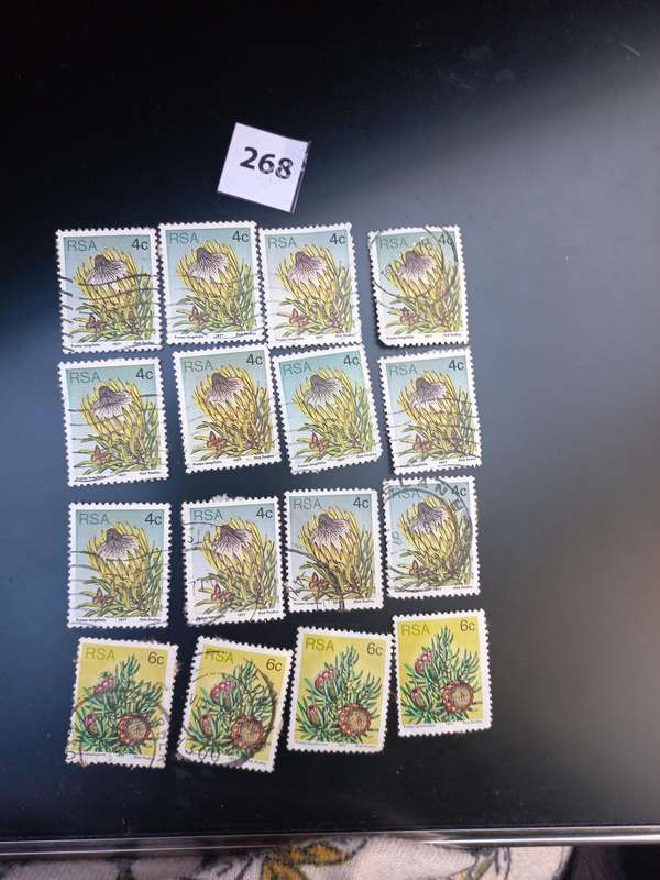 Stamps of South Africa PROTEAS
