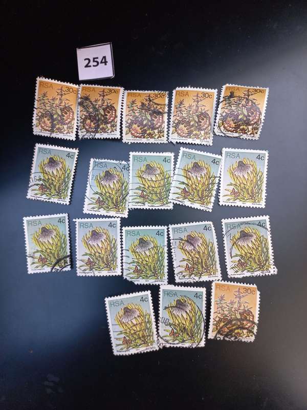 Stamps of South Africa PROTEAS
