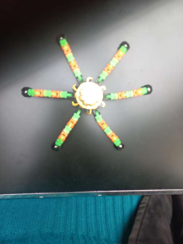 Fidget spinner spider