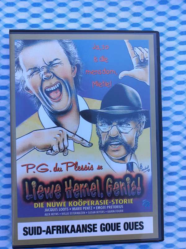LIEWE HEMEL GENIS  deur P.G. du Plessis Suid Afrikaanse goue oues