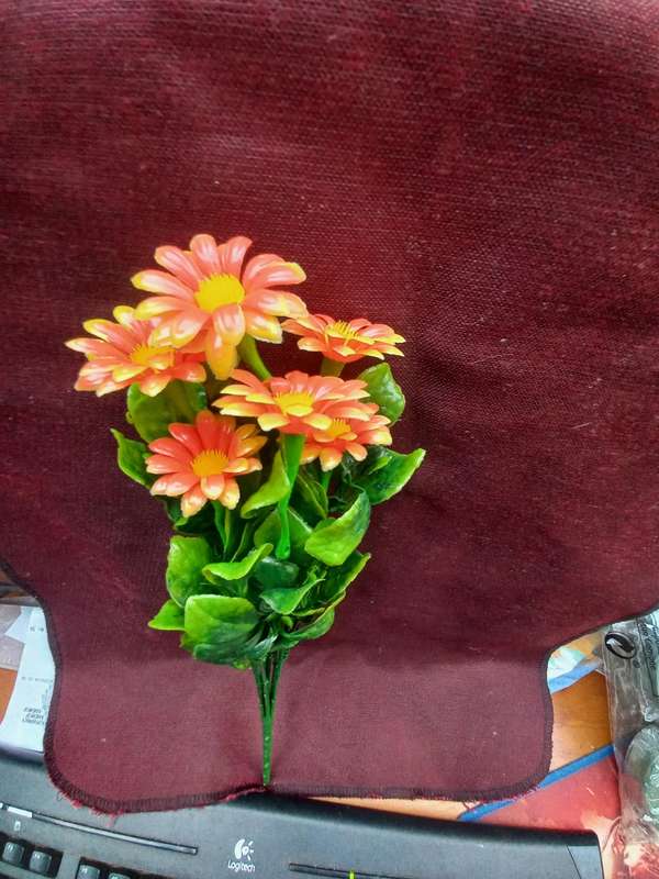 PLASTIC FLOWERS--- DAISIES