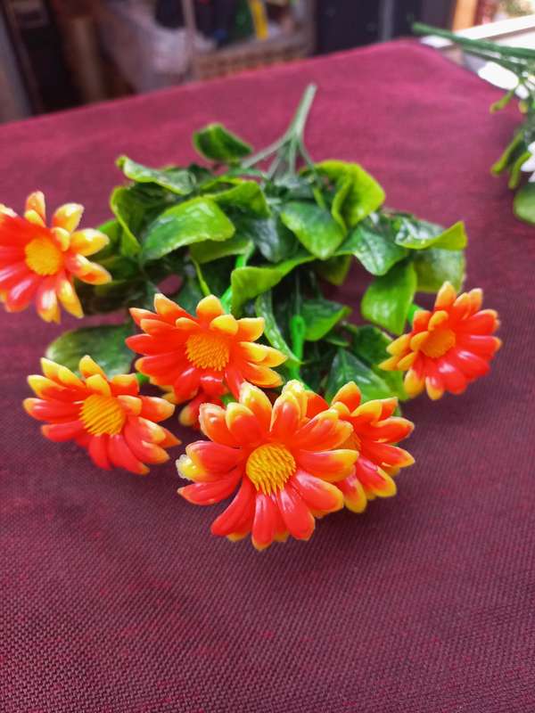 PLASTIC FLOWERS--- DAISIES