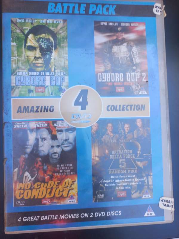 BATTLE PACK 4DVD