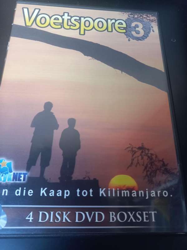 VOETSPORE 3 VAN DIE KAAP TOT KILIMANJARO  4 DISC BOXSET