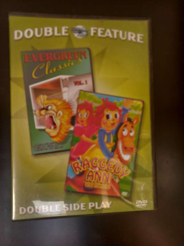 DOUBLE FEATURE , EVERGREEN CLASSICS VOL.1 & RAGGEDY ANN AND FRIENDS