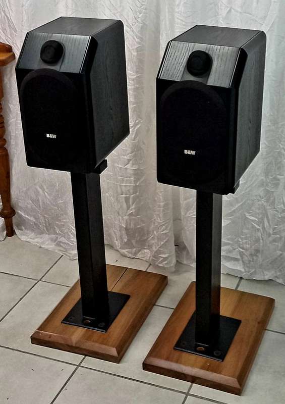 Bowers and Wilkins CDM1 and Stands