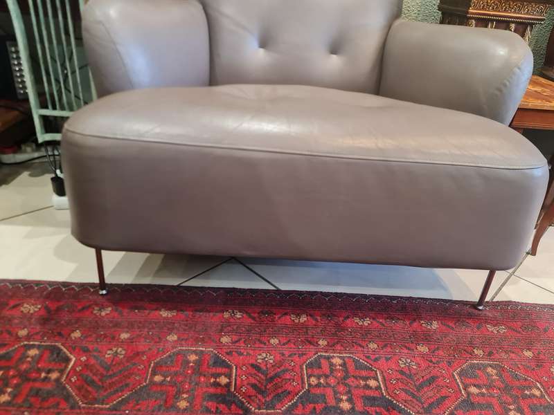 Ligne-Roset Okura Vintage Leather Armchair