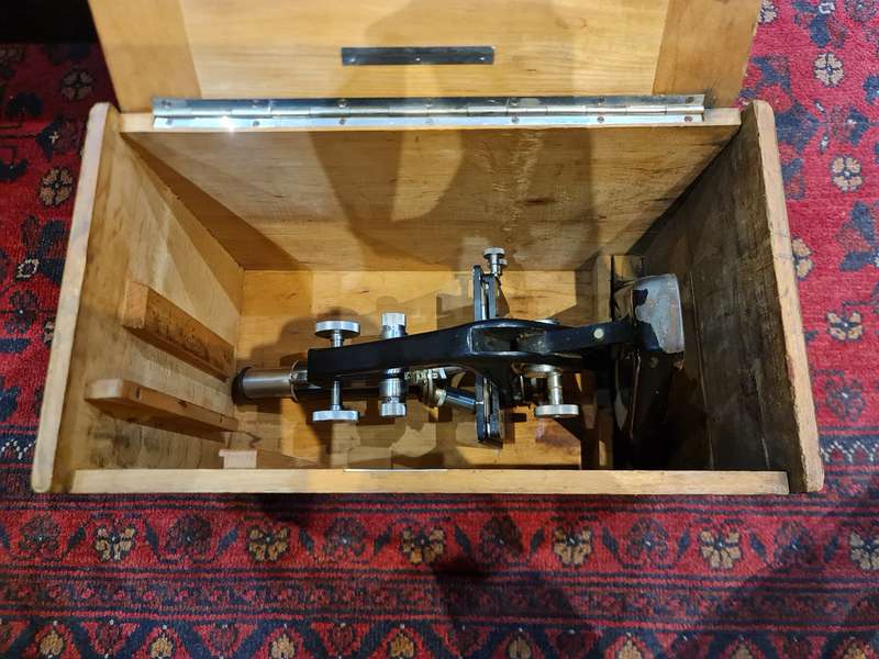 Reichert Traveling Compound Microscope - Circa 1925