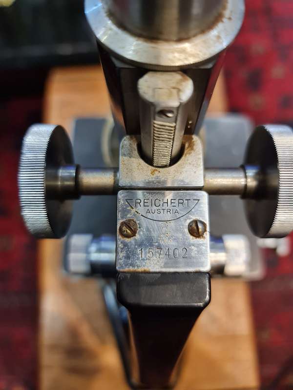 Reichert Traveling Compound Microscope - Circa 1925
