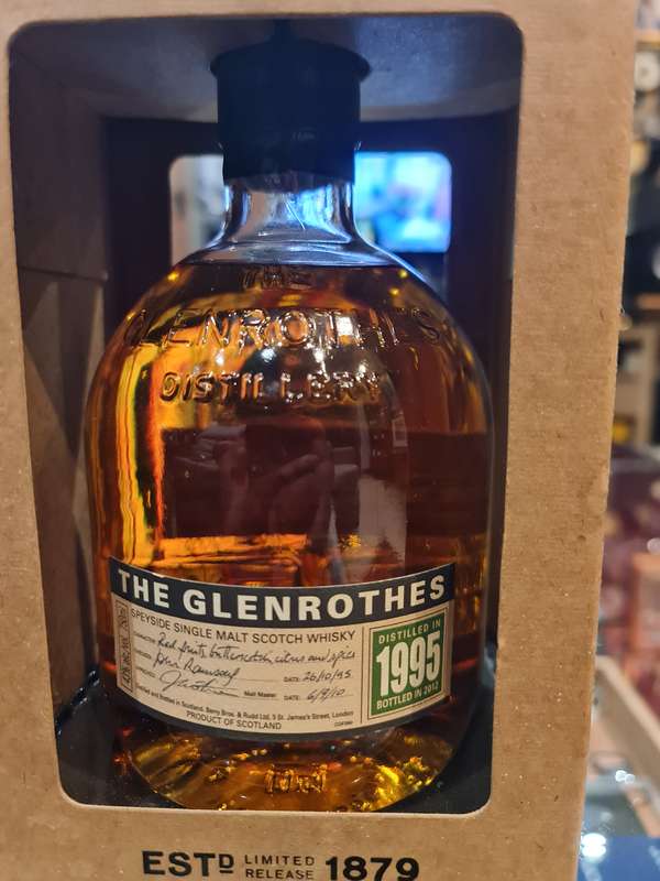 Glenrothes 1995 Speyside Single Malt Scotch Whisky
