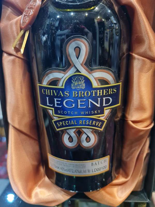 Chivas Brothers Legend Special Reserve Batch No. LD 00120