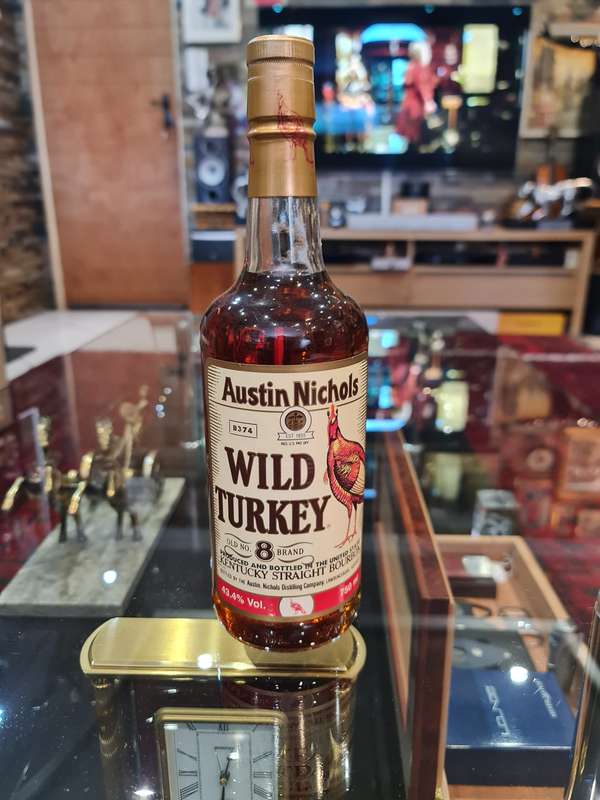 Wild Turkey Old No. 8 Brand Kentucky Straight Bourbon Whiskey