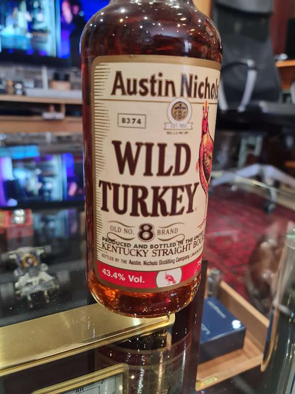 Wild Turkey Old No. 8 Brand Kentucky Straight Bourbon Whiskey