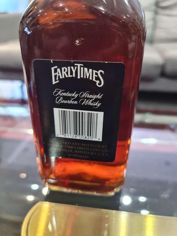 Early Times Kentucky Straight Bourbon Whiskey