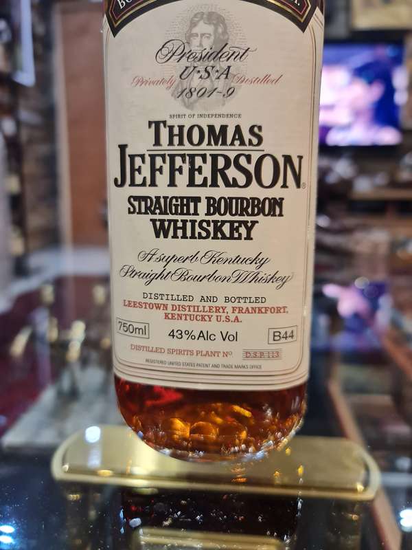 Thomas Jefferson Straight Bourbon Whiskey