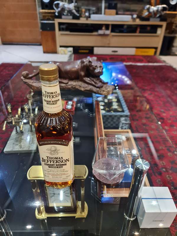 Thomas Jefferson Straight Bourbon Whiskey