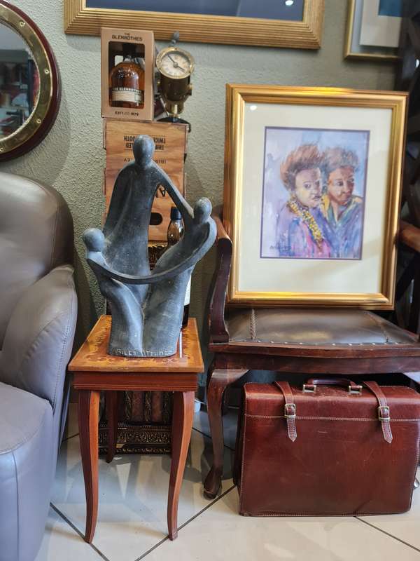Shona Stone Family Sculpture