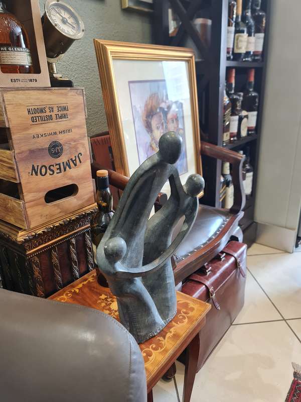 Shona Stone Family Sculpture