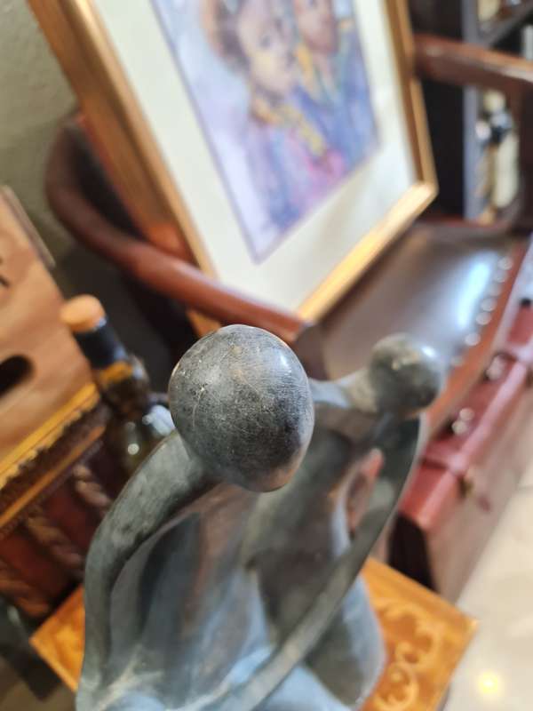 Shona Stone Family Sculpture