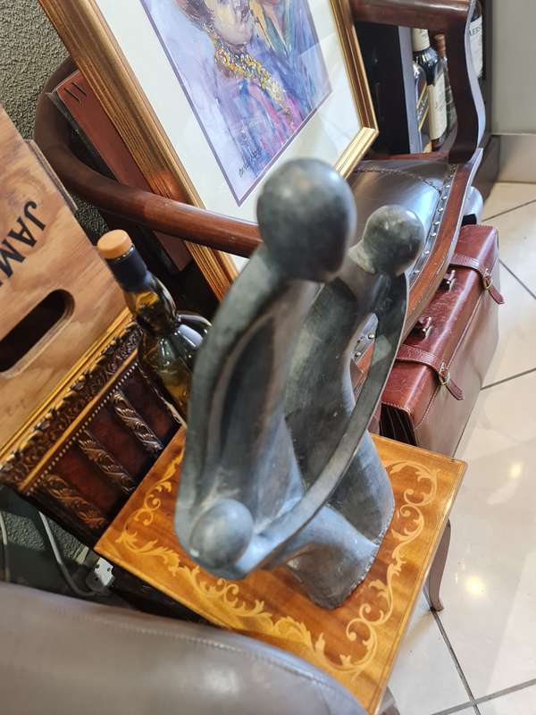 Shona Stone Family Sculpture