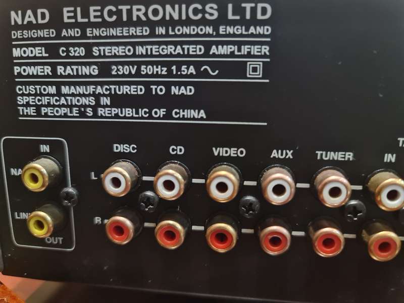 NAD C 320 Stero Integrated Amplifier
