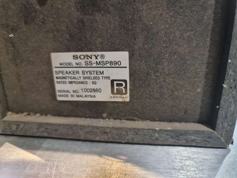 Sony 5.0 Speaker System