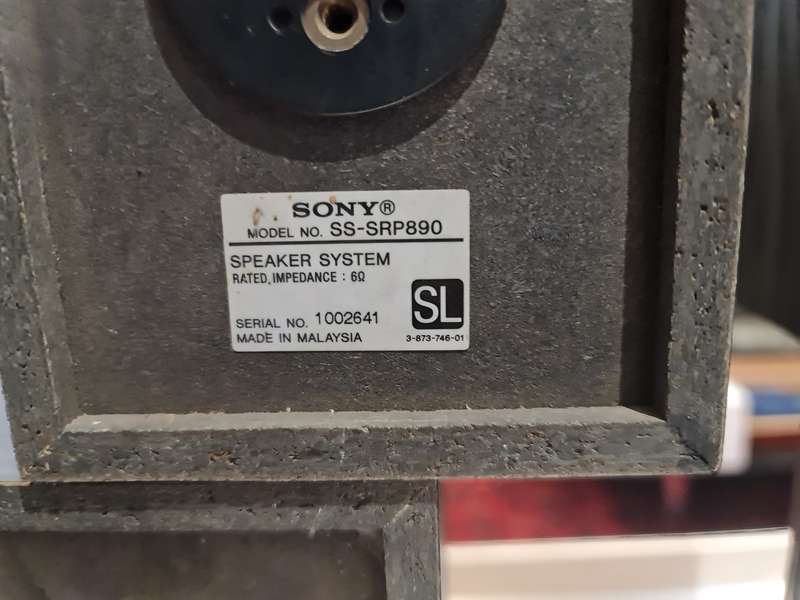 Sony 5.0 Speaker System