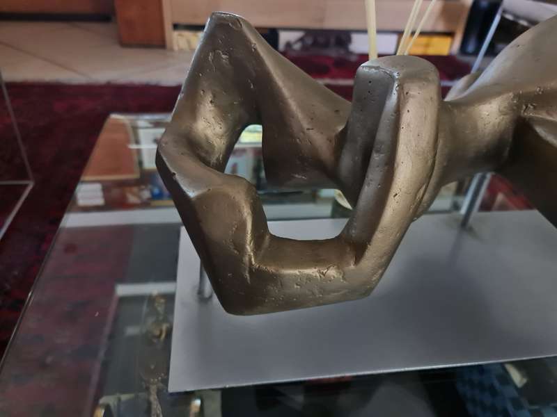 Esther Flowers Reclining Nude Pose Sculpture