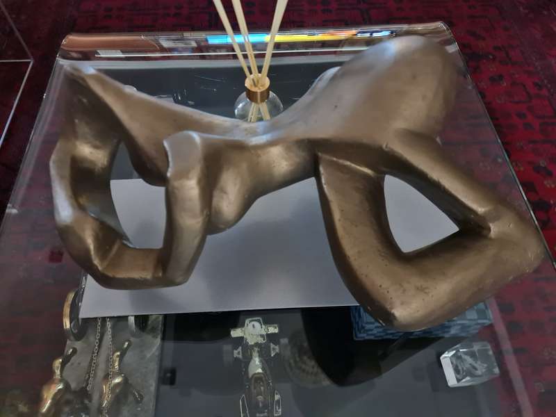 Esther Flowers Reclining Nude Pose Sculpture