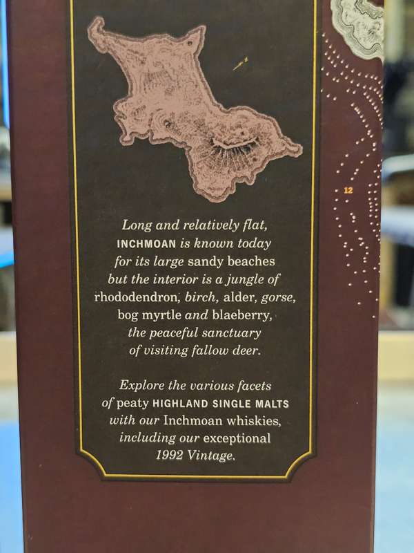 Loch Lomond Inchmoan 12 Years Old Single Malt Whisky