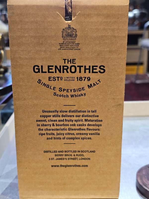 Glenrothes Select Reserve Single Malt Whisky