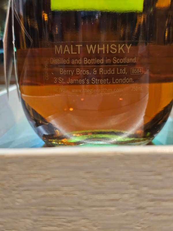Glenrothes Select Reserve Single Malt Whisky