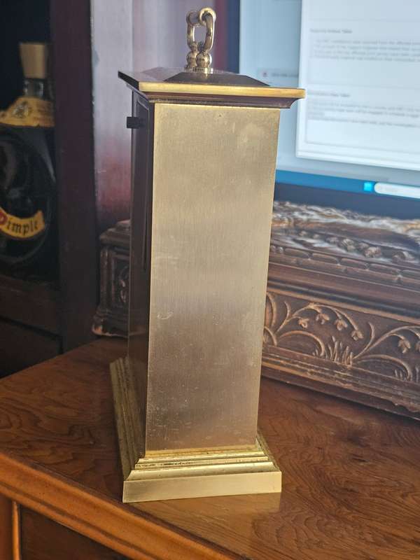 Vintage 1980s Japanese Rhythm Quartz Mantel Clock