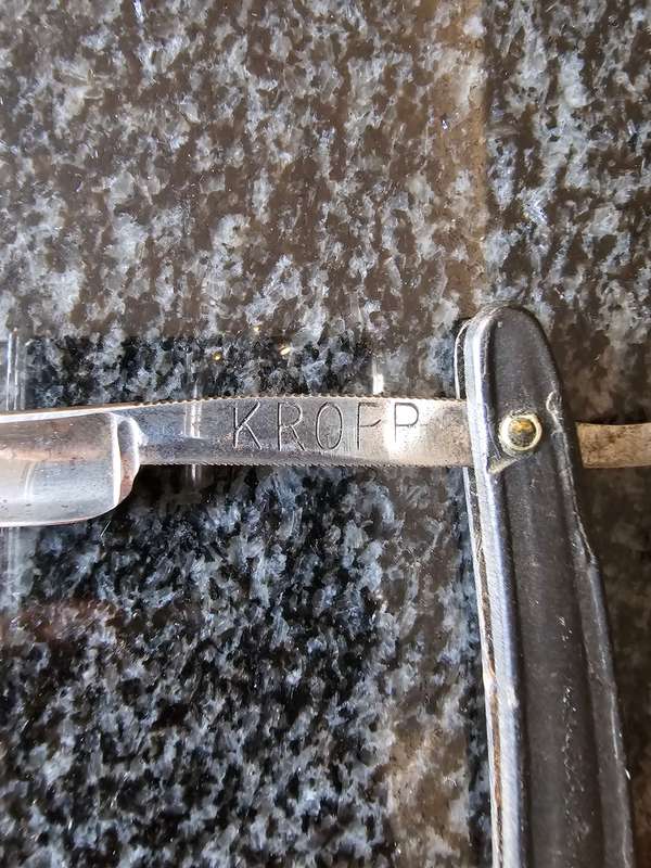 Vintage Kropp Cut-Throat Razor/Knife