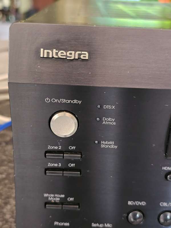 Integra DTR 50.7 AV Receiver - Faulty