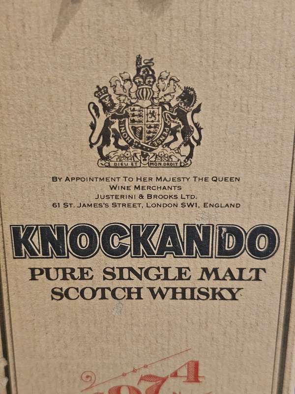 Knockando 1974 (bottled 1986) Whisky
