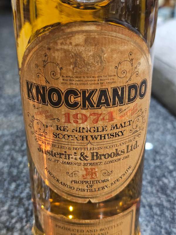 Knockando 1974 (bottled 1986) Whisky
