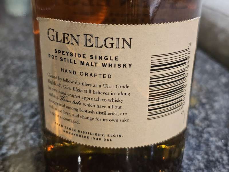 Glen Elgin 12 Year Old Speyside Single Malt