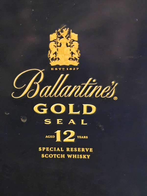 Ballantines 12 Years Old Gold Seal Whisky