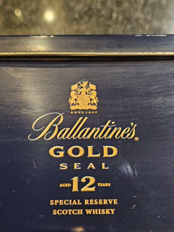 Ballantines 12 Years Old Gold Seal Whisky