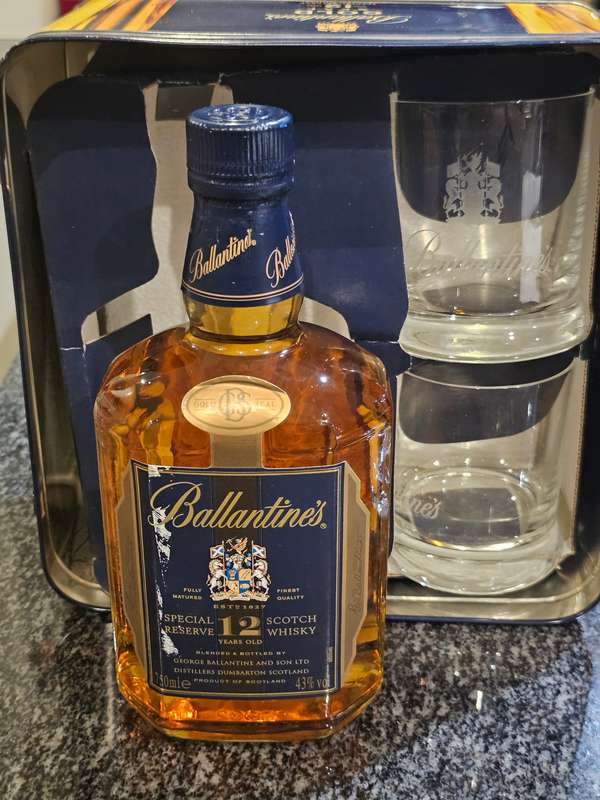 Ballantines 12 Years Old Gold Seal Whisky