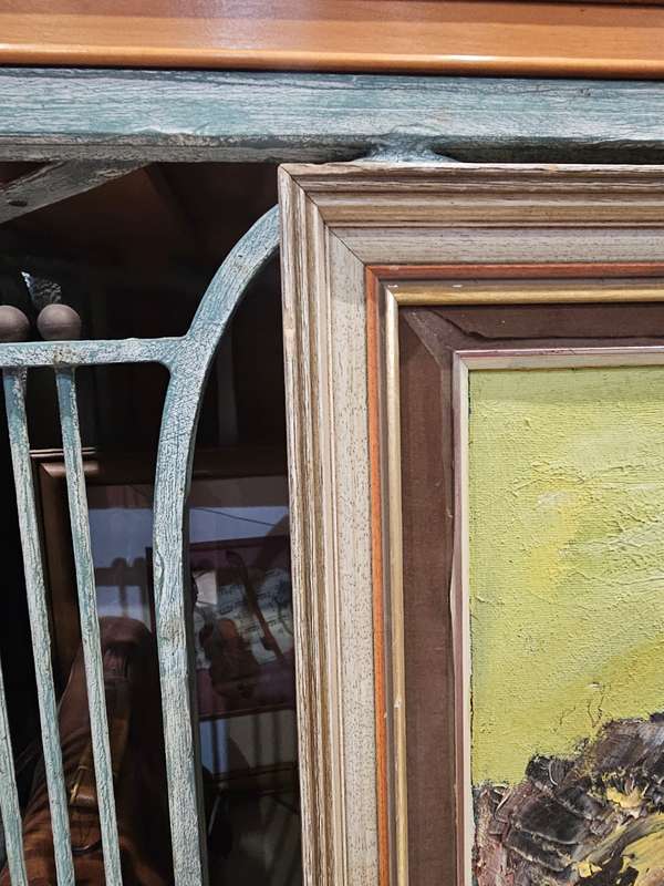 Original Oil on Board Painting By Cassari Dated 1989