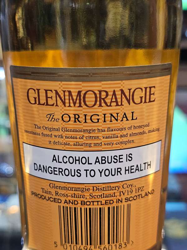 Glenmorangie The Original 10 Year Old Single Malt Whisky