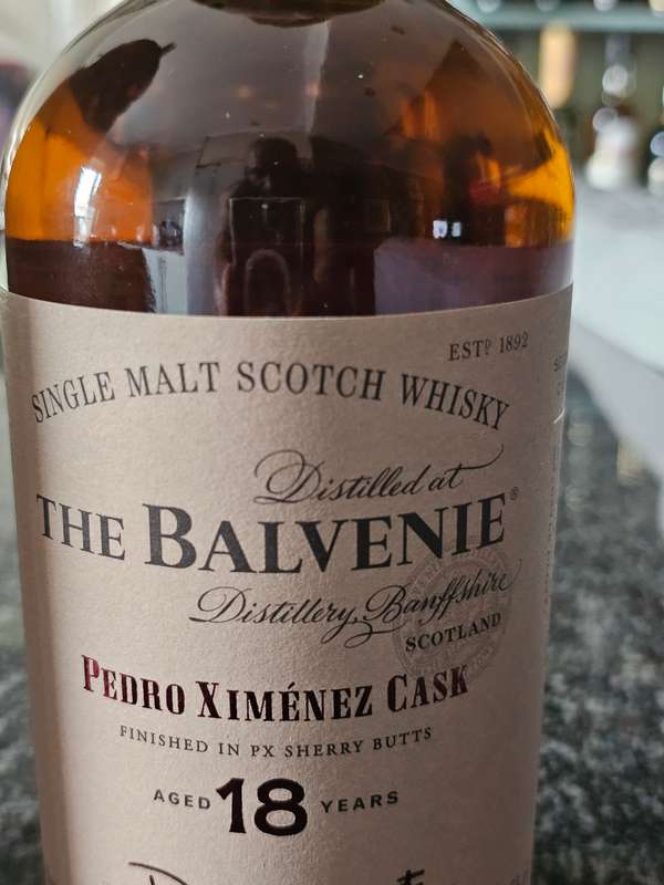 Balvenie 18 year Pedro Ximenez Cask Whisky